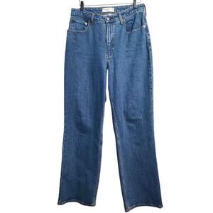 Abercrombie & Fitch Blue Straight Leg Jeans